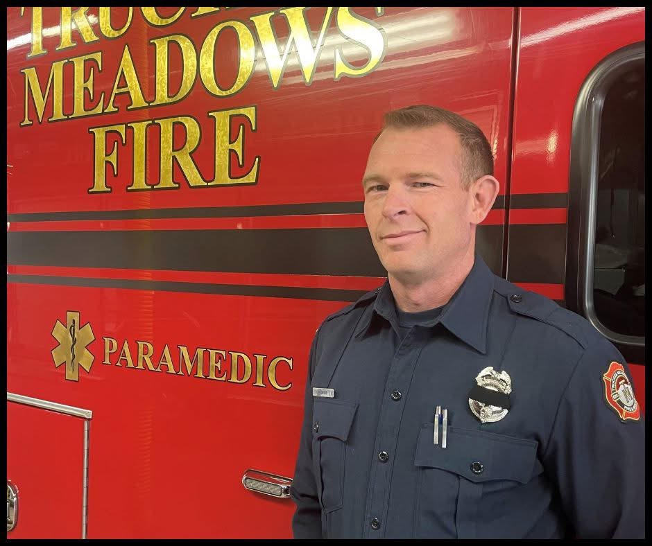 TMFPD's tweet image. #TMFR Firefighter/Paramedic Patrick Davis is today’s #FridayFirefighter. Patrick is a veteran, a former law enforcement officer, and a dedicated public servant. Read more: bit.ly/4jV9gD7