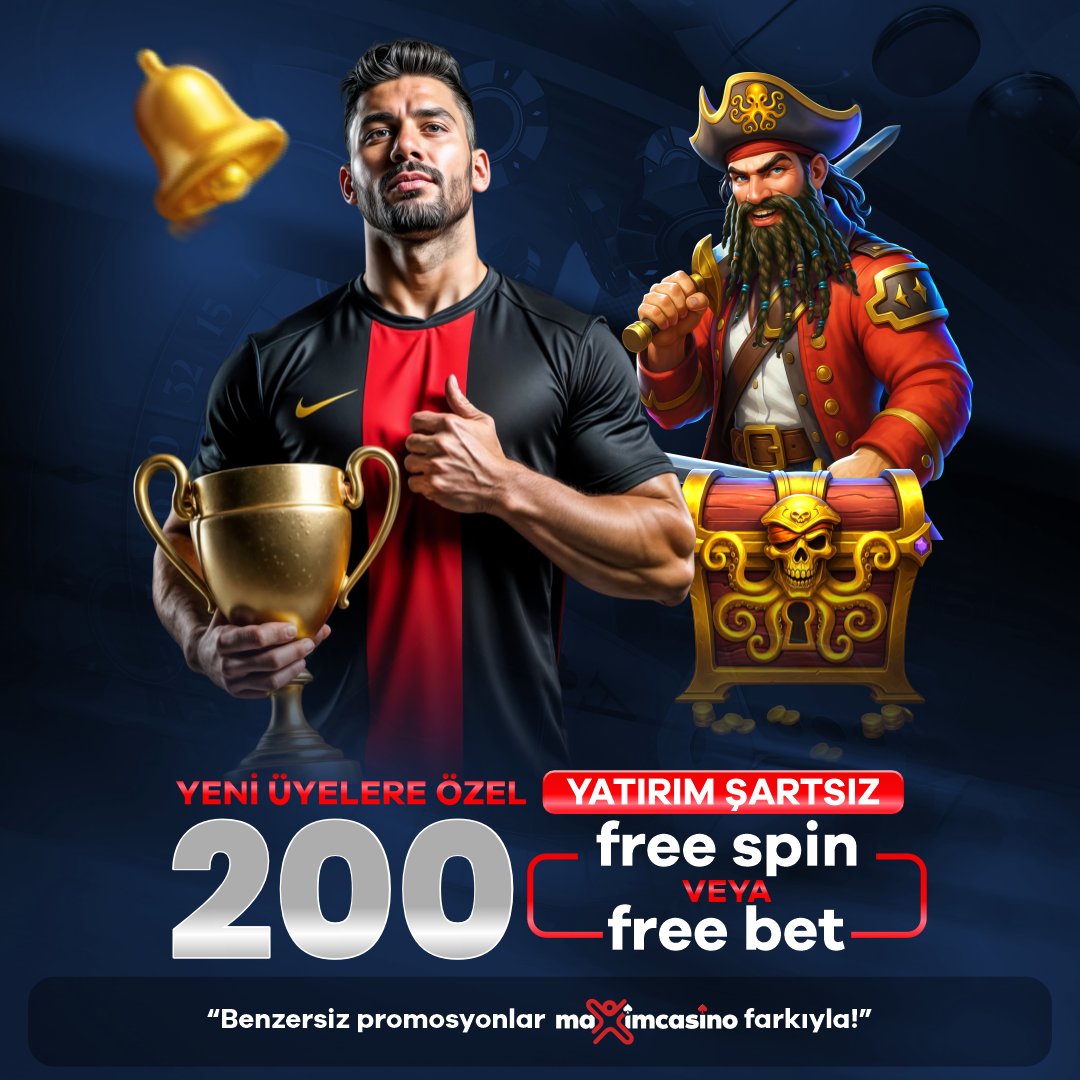 🍸#MAXİMCASİNO Yeni Üyeni Üyelerine Özel Para Yatırmadan #HEDİYE Ekliyor

🏅200₺ #SPOR  &amp;  #CASİNO 200 Spin❤️

👑Yatırım Şartsız Deneme Bonus Fırsatını Sakın Kaçırma

9️⃣  Yıllık Tecrübe Eğlendirirken Kazandırıyor 
 otolinkaff.com/yonle/maxtwit/