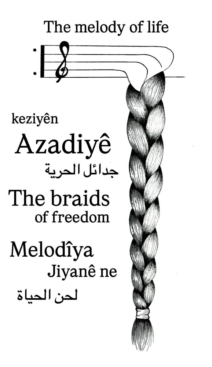 daryous_1's tweet photo. The Braids of Freedom.
By Seydaart https://t.co/fCF4W6TJ8a
