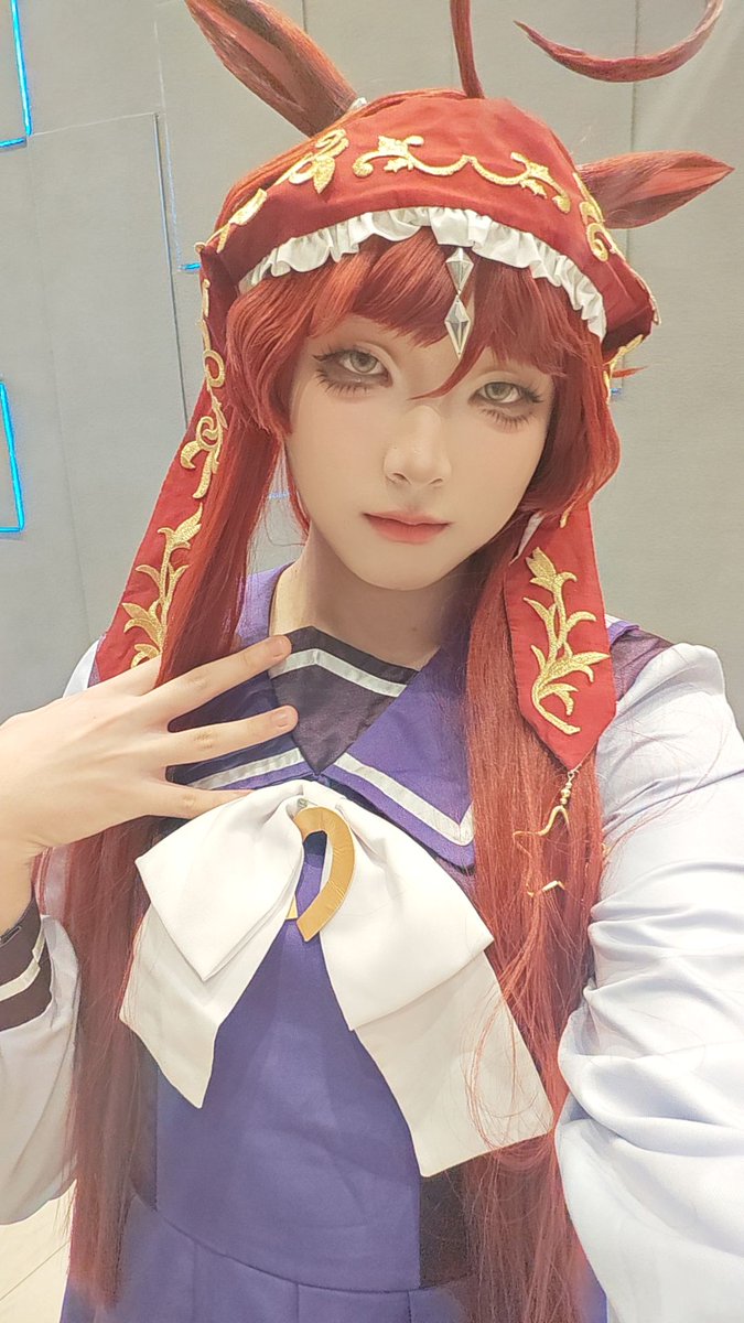 MICA_offical's tweet photo. 或许下次应该出帅妹妹（） #umamusume https://t.co/o0Cb7F33yH