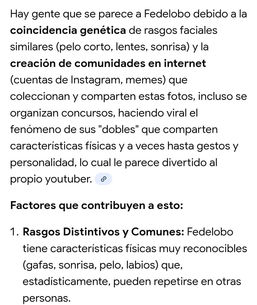 vanrubmx's tweet image. Según la IA los rasgos de Fedelobo son "Muy Repetibles". Así que todos debemos de tener una buen amigo Fedelobo! Saludos!
#fedelobo @SoyFedelobo
