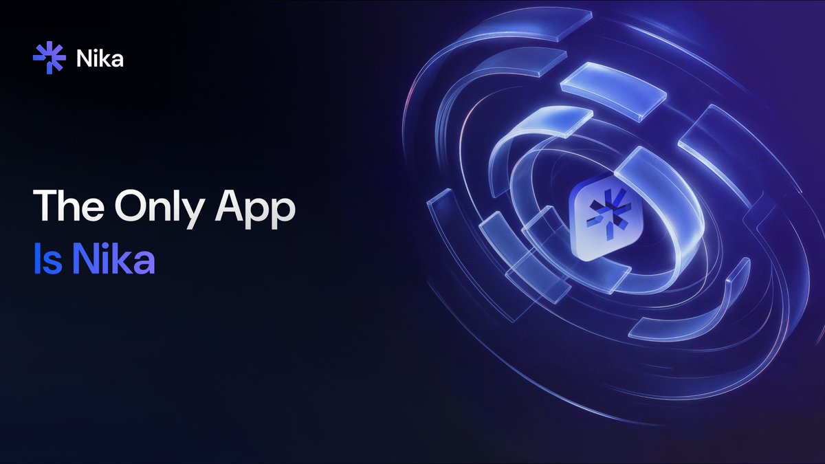 DeFi doesn’t need more tools. It needs one.  

Nika unifies everything traders need into a single, powerful experience.

All in Nika.