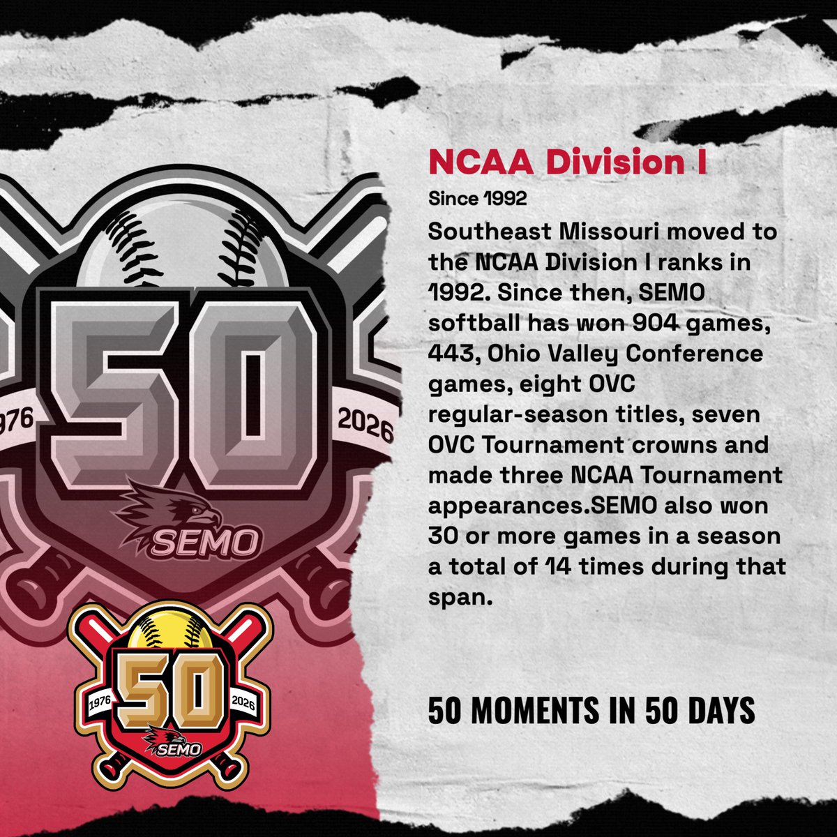SEMO Softball tweet media