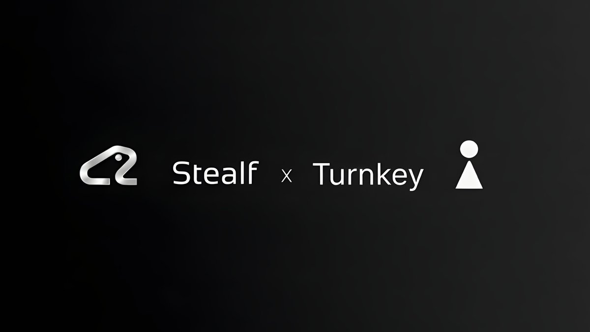 Stealf × <a href="/turnkeyhq/">Turnkey 🔑</a>🔑

Your keys have never been this secure. 
Your money has never been this private.

The most secure wallet infrastructure is now powering Stealf.