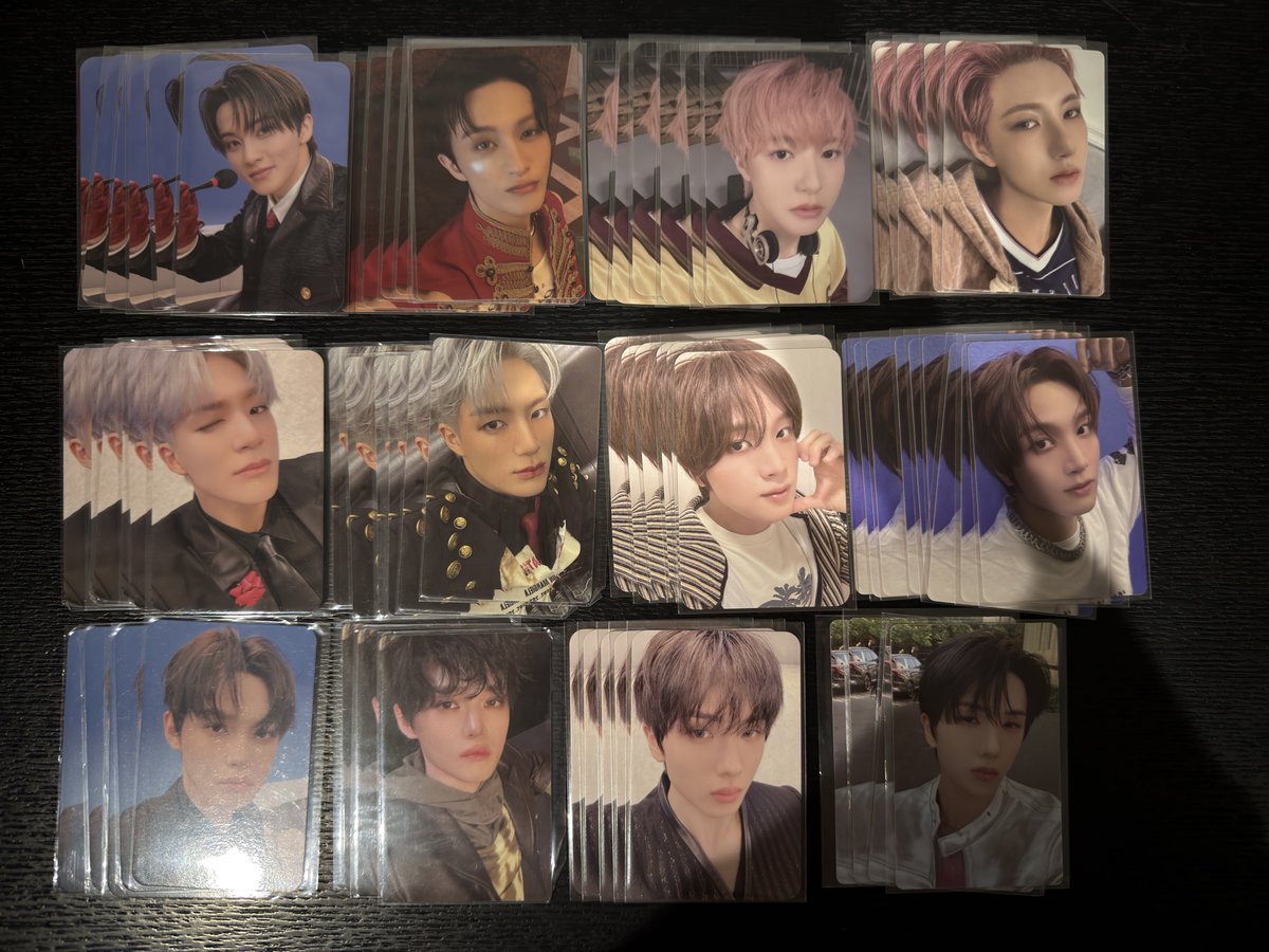 k1mdream's tweet photo. NCT DREAM nctdream ドリム トレカ 交換

【譲】画像のもの(マーク、ロンジュン、ジェノ、ヘチャン、チョンロ、チソン)

【求】ジェミン(同異種、過去物などなんでも可)

なんでも求めているのでお気軽にご連絡ください！
ドリショ愛知両日 現地で交換希望です！ https://t.co/bbrV2fupJW