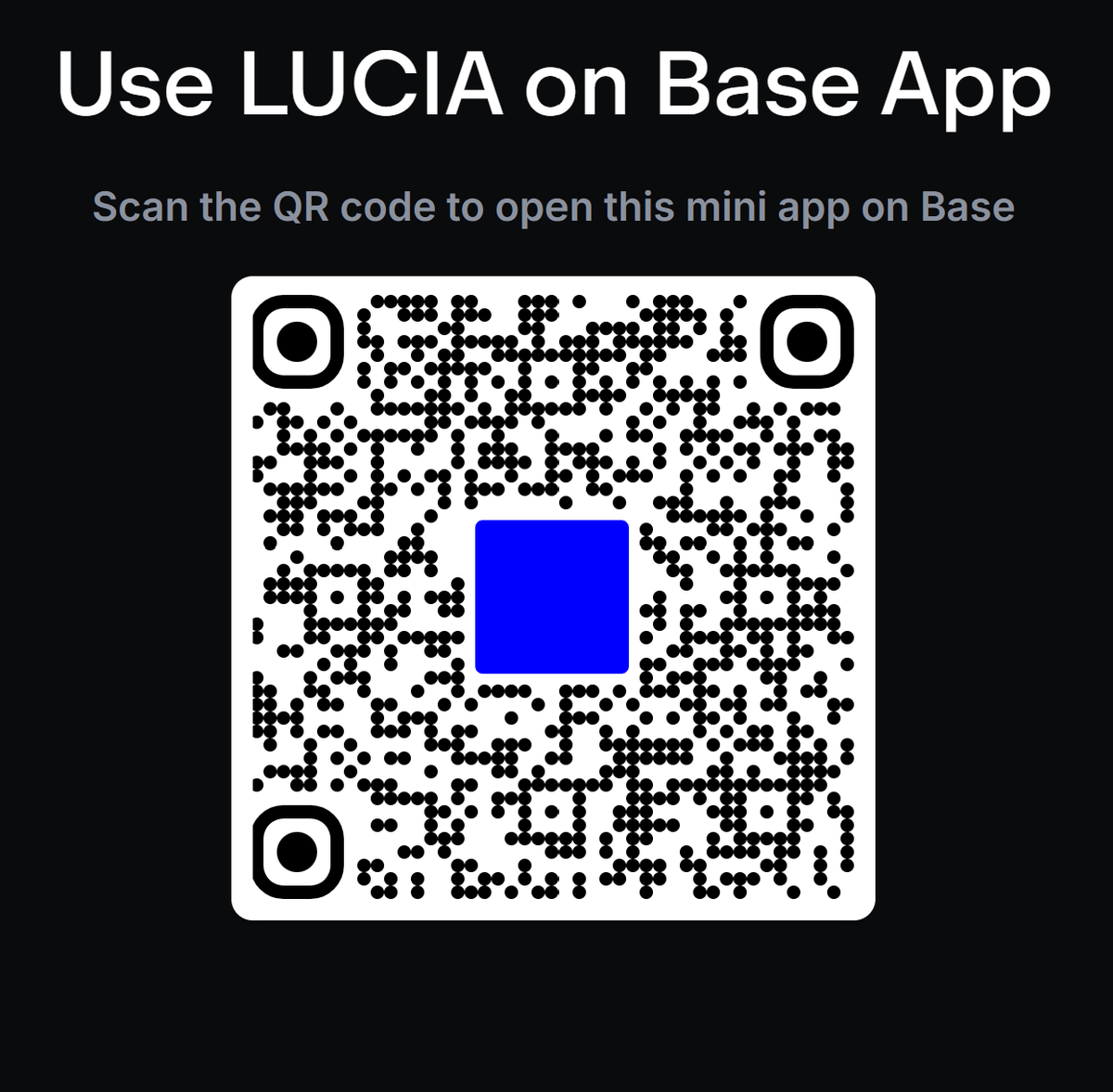 LUCIA AI Foundation tweet media