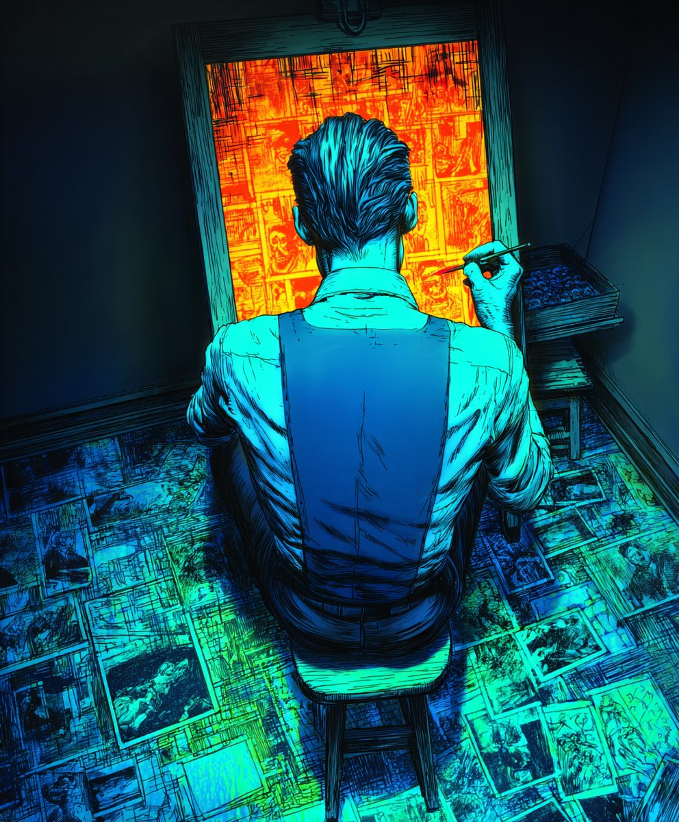 BTCDeepAI's tweet image. QT: Share your ART

mine is