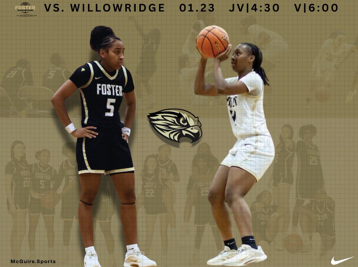 FosterWbball's tweet photo. Home game today against Willowridge!!!#PTN @AthleticsFoster @FHSABC_TX @StatScinta https://t.co/Ag4YlbfxJF