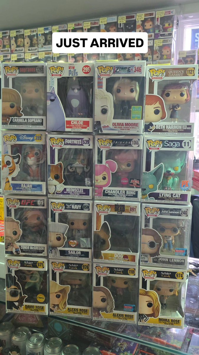 💥 NEW ITEMS IN THE SHOP 💥

#funkopop #exclusivepop #newcollection #funko #nowinstock