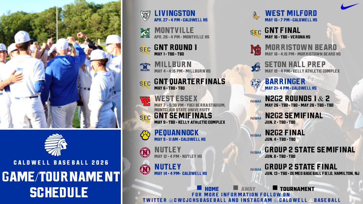 Caldwell Baseball tweet media