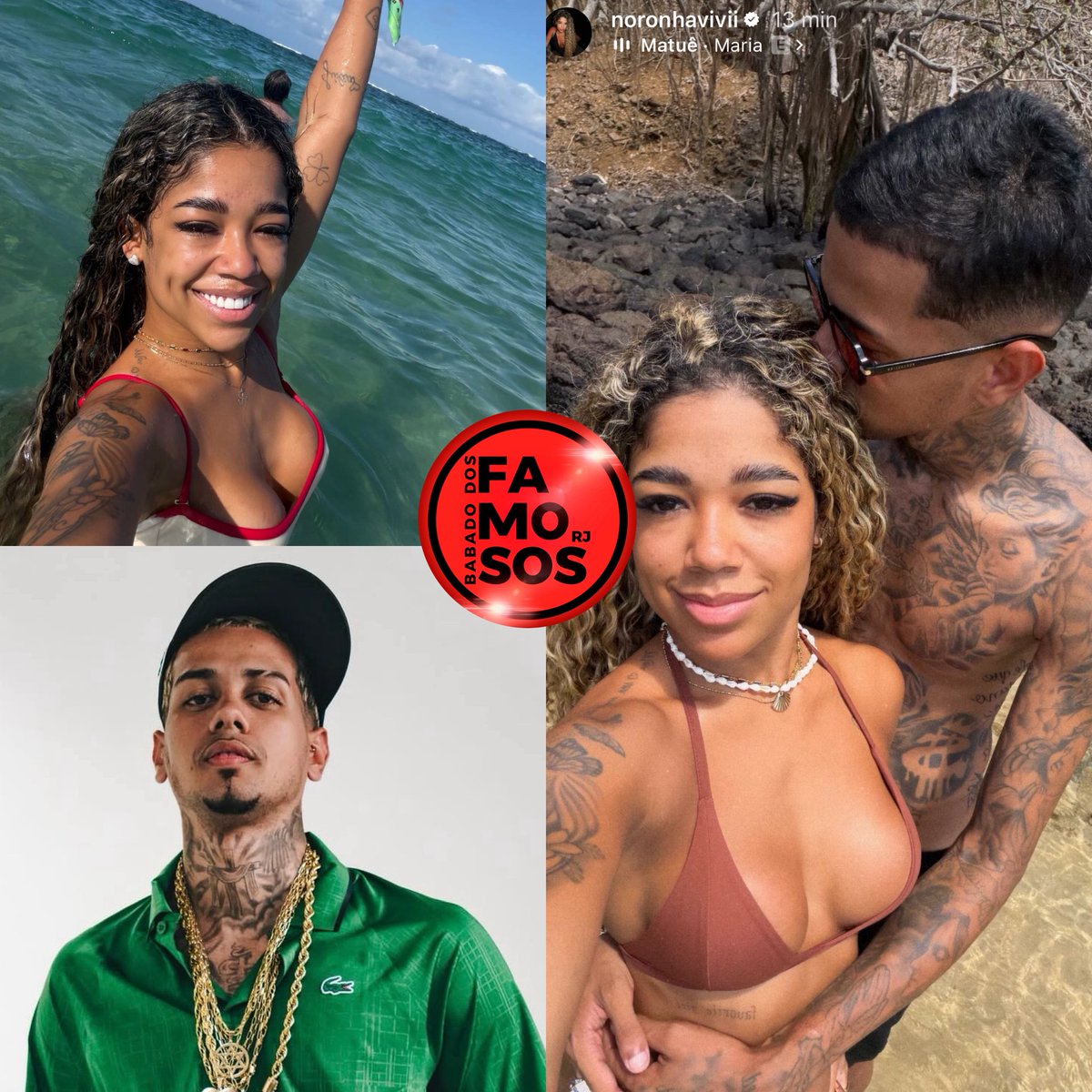 VEJA: Vivi Noronha em novo registro com Dafuria em Fernando de Noronha.