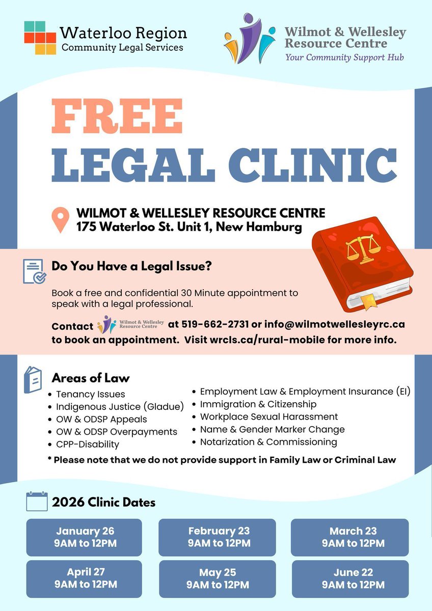 Wilmot & Wellesley Resource Centre tweet media