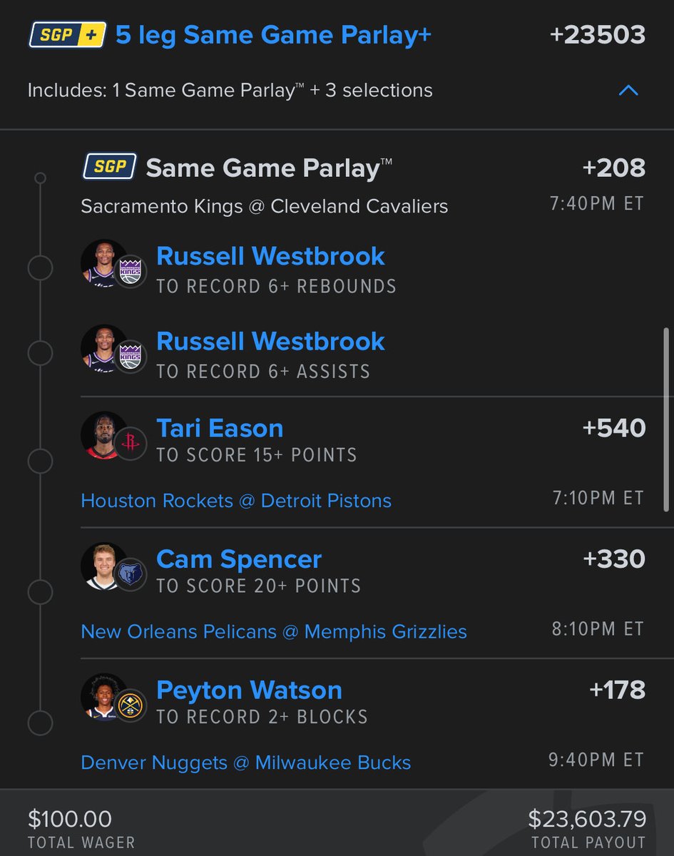 What a hit last night (+6151)! Back at it again today.

Today’s lottos are posted in the discord:
2 NBA
2 NHL
1 CBB

This is my favorite look for the day, the Army discord.gg/rZ7XDCMjd is building bankroll for Sunday. Rest of the lottos posted there. 

<a href="/Playbook/">Playbook</a> FD DK