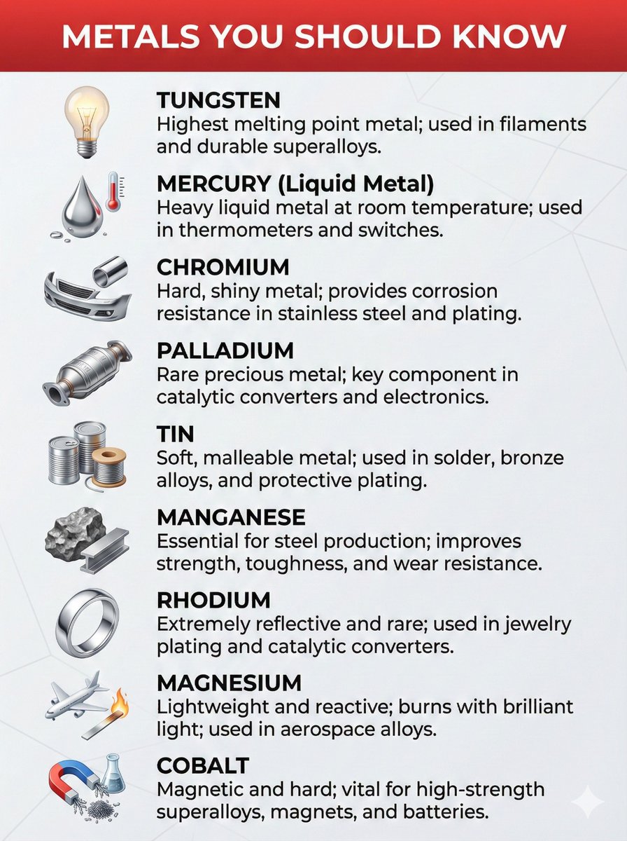 Metals guide.