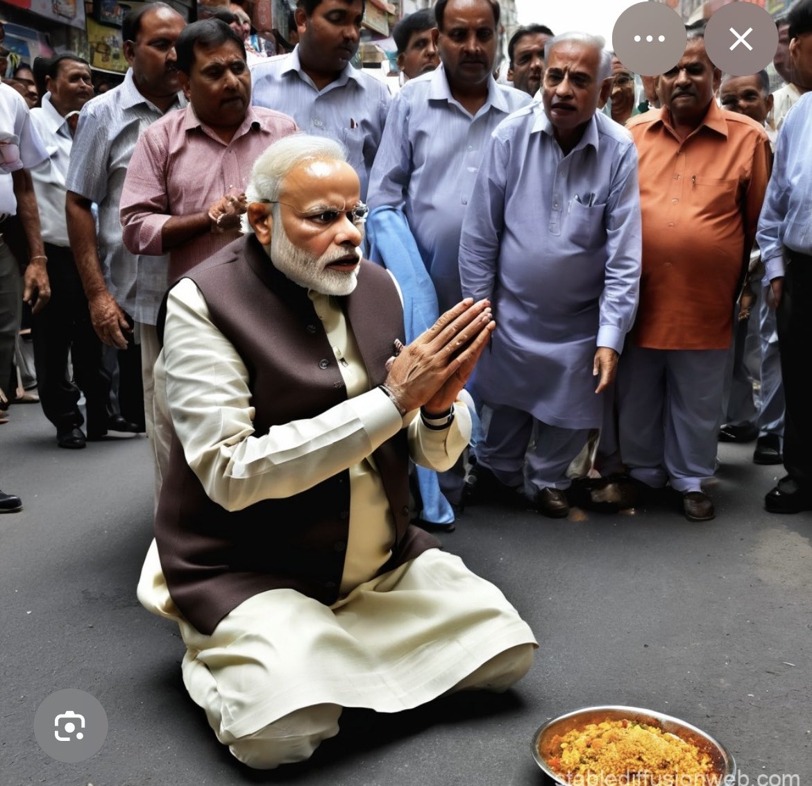 QamarZahir's tweet photo. @majorgauravarya Indian PM preparing for another surrender 😎👊 https://t.co/dqRDcp53ZS