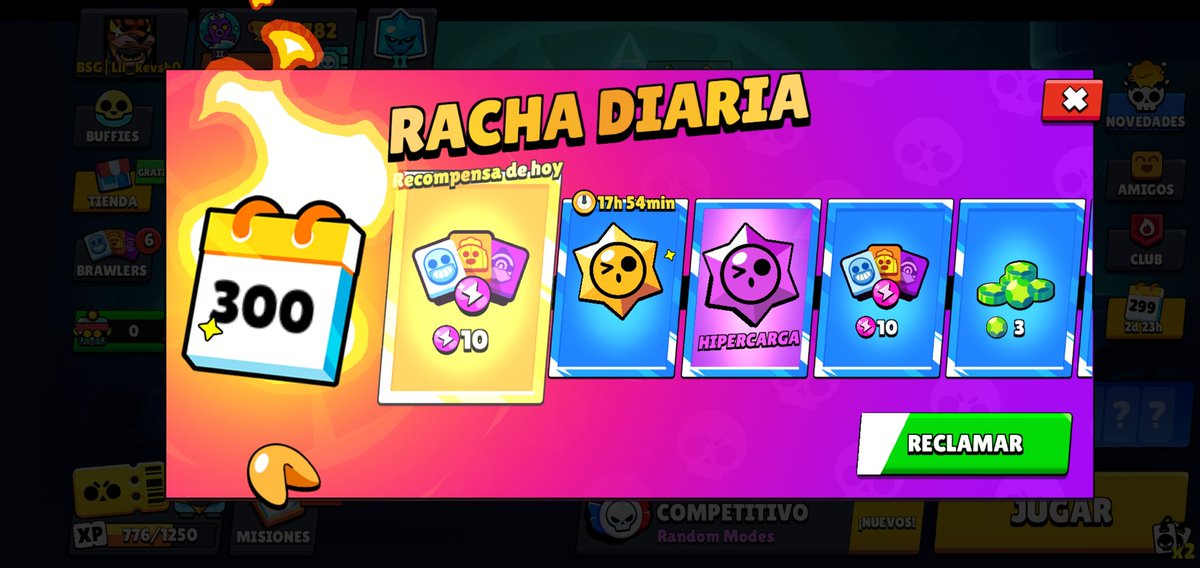 HOY LLEGUE A LAS 300 RACHAS🔥🔥🔥
Que siga nomas 🤑🤑