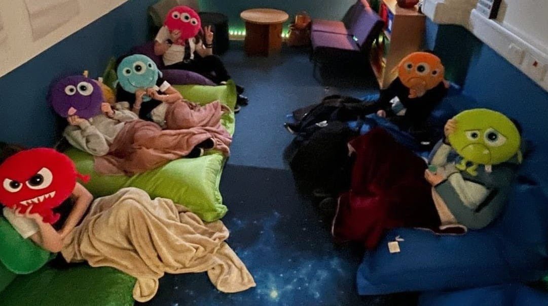 Another relaxing end to the week with Mrs Mason's Relaxation Group.  A real benefit for many of our pupils #weareCalderglen 💙