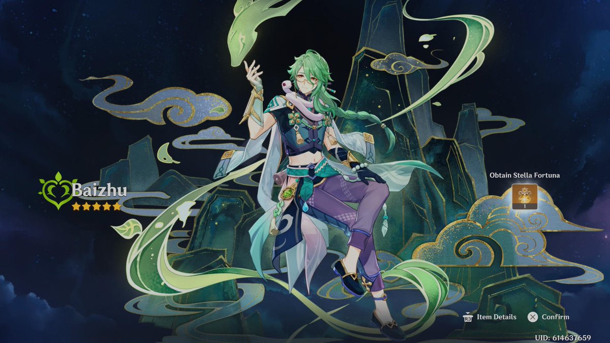 hya_nir's tweet image. C1 Baizhu is home