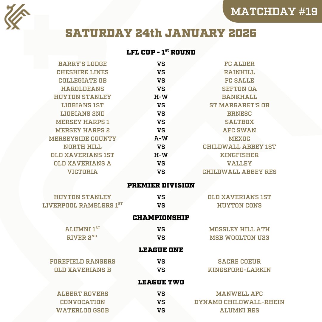 Liverpool Football League tweet media