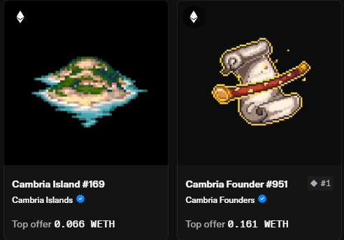 LambadaHavaiana's tweet image. Today is my birthday :) Decided to give myself a @playcambria Founder's NFT and a T2 Island as a present to myself. Ready for another year of cripto fun 🥰
