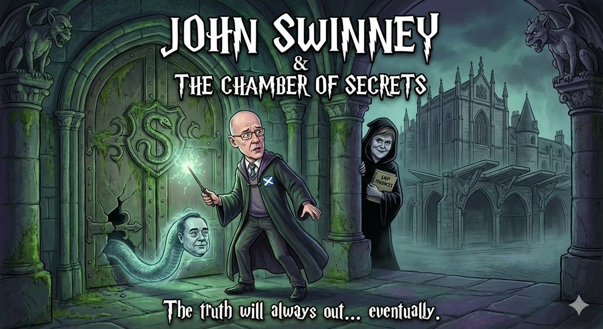 This is what Holyrood has become under <a href="/theSNP/">The SNP</a> 
Many thanks to <a href="/jk_rowling/">J.K. Rowling</a> for the inspiration!