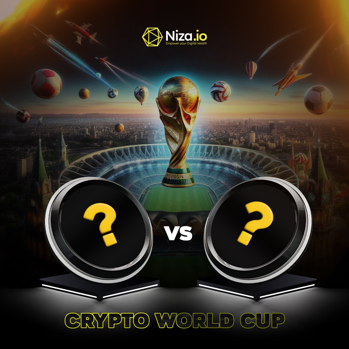 If... the #FIFA World Cup was played by coins, which two tokens would be  the finalists? ⚽⚔️💱 #WorldCup2026