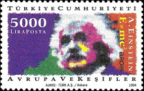 stamps-gr.blogspot.com/2017/07/albert…

Ο Άλμπερτ Αϊνστάιν (Albert Einstein 1879–1955)
ήταν φυσικός γερμανοεβραϊκής καταγωγής,
ο οποίος έχει βραβευθεί με το Νόμπελ Φυσικής το 1921
για τις υπηρεσίες του στην θεωρητική φυσική.
Είναι ο θεμελιωτής της Θεωρίας της Σχετικότητας
και από πολλούς