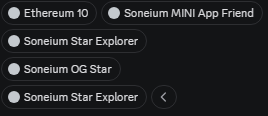 KaluLeo10's tweet photo. • limited  Time !!!
 roles on @soneium Soneium fam.

Introducing two new community roles 🌟

   •  Soneium Star Explorer
   •  Soneium OG Star (limited-time)
These are reputation-based roles rewarding:
• Real participation
• Proven credibility
• Early alignment with the Soneium ecosystem

👀 Want one
Details on how to earn them are now live in the Soneium Guild https://t.co/htDWs9pHG2

💬 Which role are you going for?
https://t.co/KWPmcIlIqG