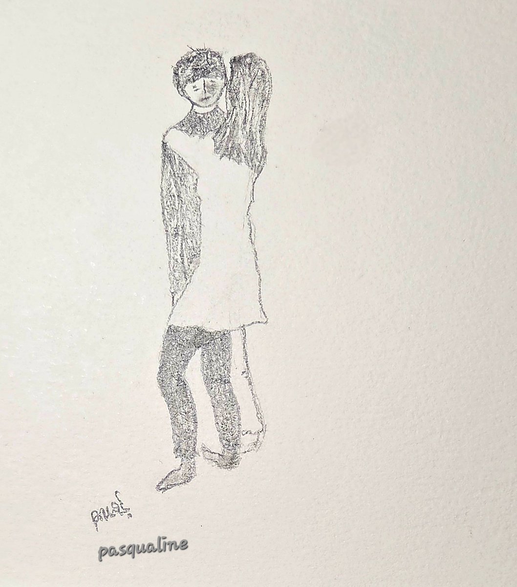 PPasqualinette's tweet photo. Avec ses crocs, Loup saisit la corde  qui retenait Finn et tira. Corbeau la coupa avec son bec. Rose entra dans la cage. Elle prit le jeune homme dans ses bras et le tint serré contre son cœur. Le visage de Finn sourit. Reprit souffle
#FinnRose
#writer #watercolour
🖌✍️pasqualine https://t.co/t9JNwILRl2