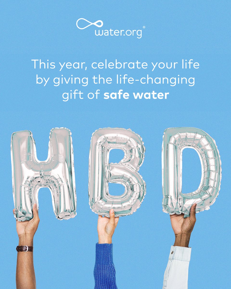 Water.org tweet media