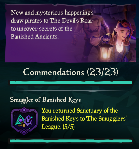Kokokatten's tweet photo. Thank you #SeaOfThieves for amazing 12h of content!
Hoping for some bigger updates. More content not more commendations!
Here, done live, on EU servers, had only 2-3 crews interacting. We definitelly need more ships per server @S0nicbob
#BeMorePirate #LoveSoT #GameCompletionist https://t.co/hJJeOG423n