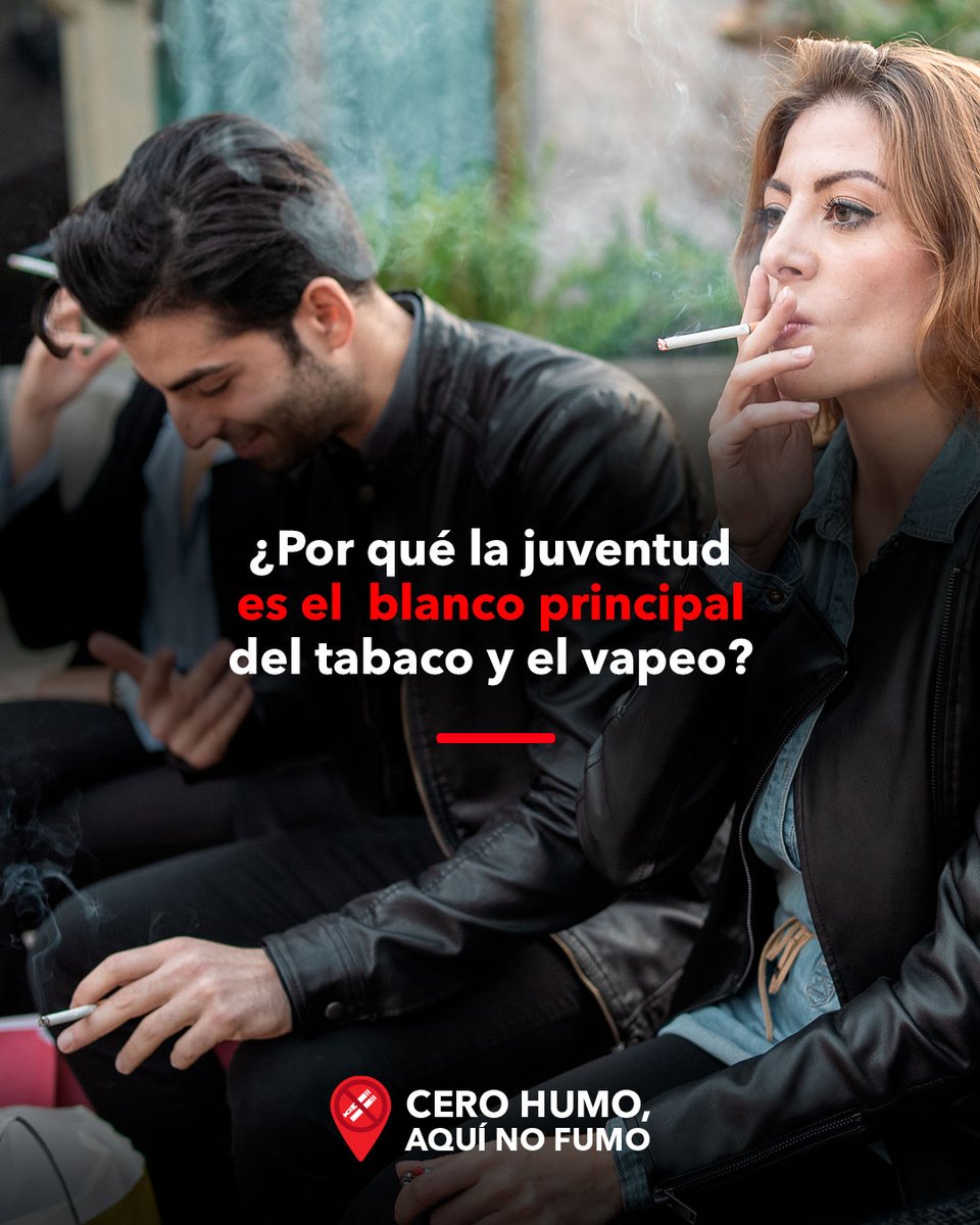 🎯Porque su cerebro aún está en desarrollo 🧠,
porque el marketing se disfraza de colores, sabores y “tecnología” 🎨🍓📱,
y porque enganchar temprano significa clientes por años 🔒💸
📞 ¿Necesitas ayuda para dejarlo? Llama a la Línea de la Vida: 800 911 2000

  #VidaSinHumo