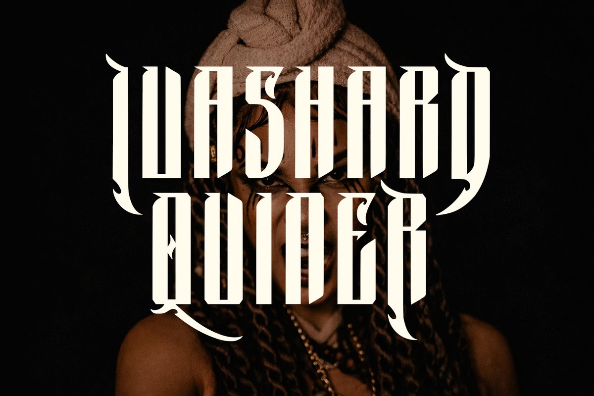 geelz_maulana's tweet image. maulanacreative.net/puscreb-modern… 
#PremiumFont #EdgyDesign #GraphicDesign #TypographyDaily #HighEndFont #EditorialType #HeadlineFont #OccultVibes #CreativeTypography #UniqueTypeface #VectorGraphics #BrandingIdentity #ElegantGothic #SharpSerif #ThornType #GothicModern #ArtisticFont