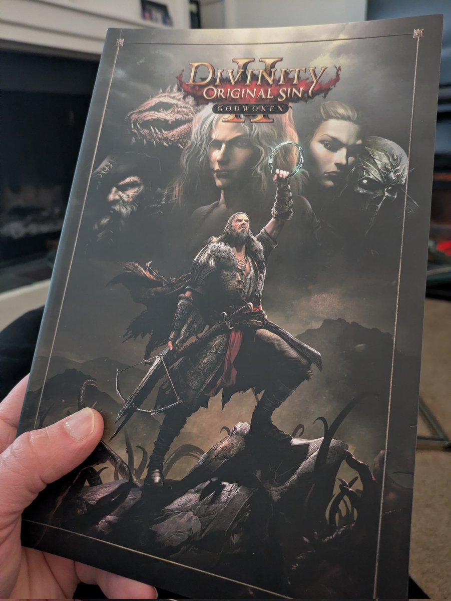 WolfheartFPS's tweet image. Finally... got the Godwoken graphic novel in my hands. Feels good to be BG3 excited for an upcoming game! Let the lore studying continue 🔍 📚 

#divinity #gaming