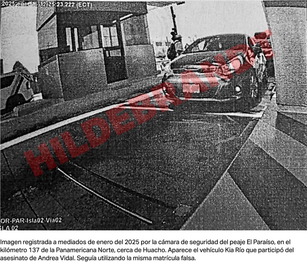 La <a href="/PoliciaPeru/">Policía Nacional del Perú</a> protegió a los sicarios que asesinaron a Andrea Vidal. El coronel Carlos Morales, jefe de Homicidios, hizo todo lo necesario para impedir el esclarecimiento del crimen. El equipo de agentes que investigó el caso tenía plenamente identificado al auto de los