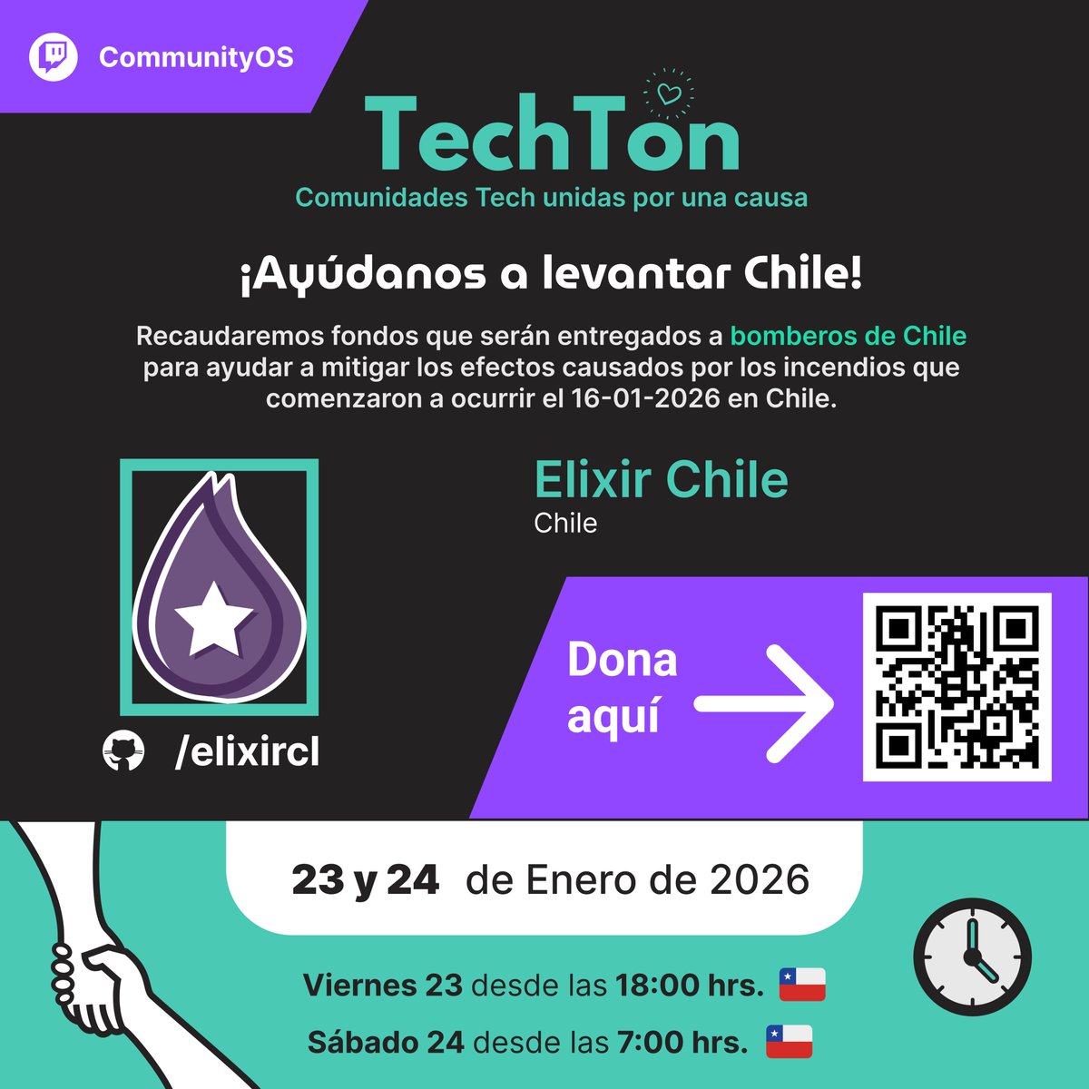 Tomorrow 8:30 AM Santiago/America Talking about #Elixir