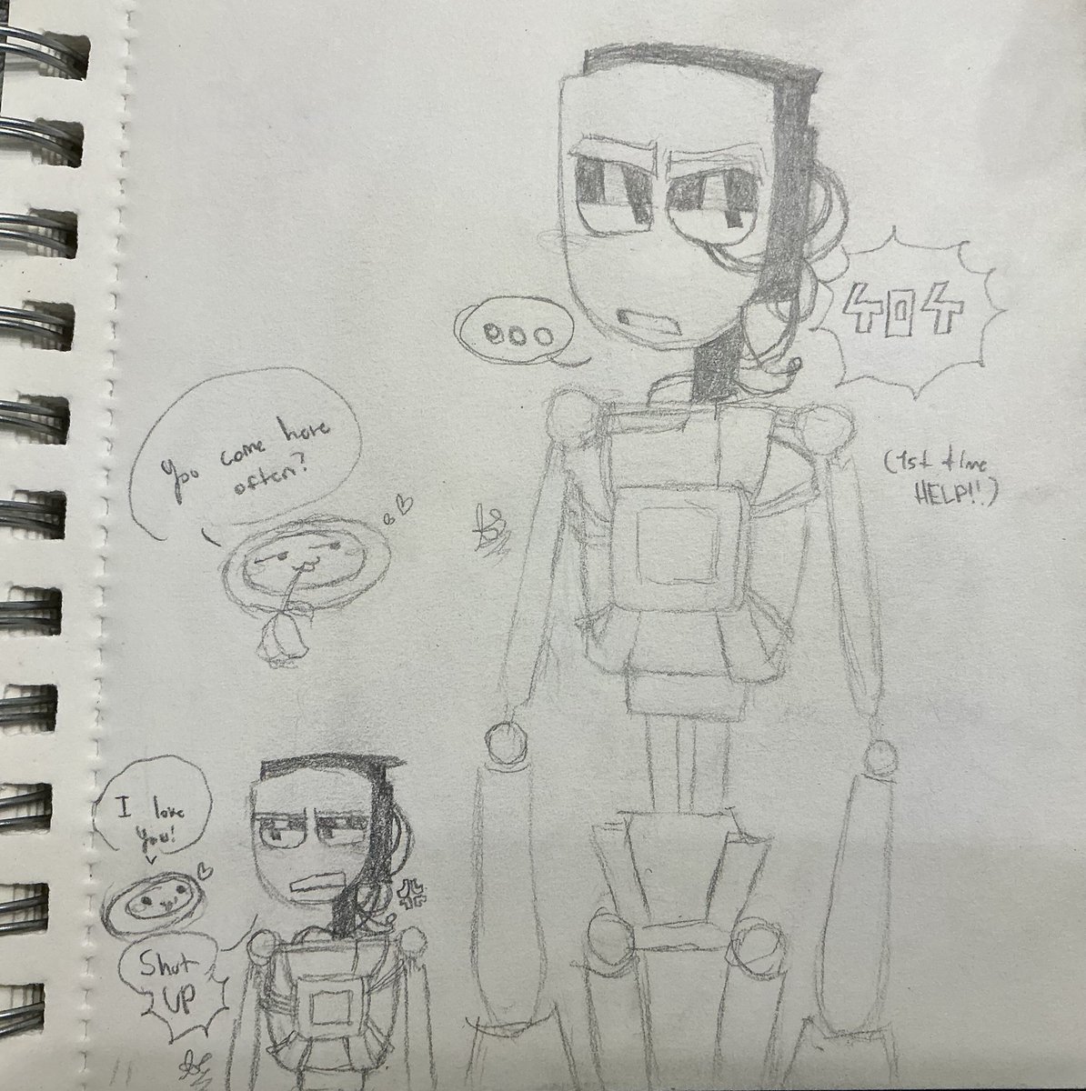 av0cadot0ast44's tweet photo. sigh.. first time drawing 404.. unfortunately probably not my last.. #fandroid #fandroidfanart https://t.co/F3NV4EBG1q