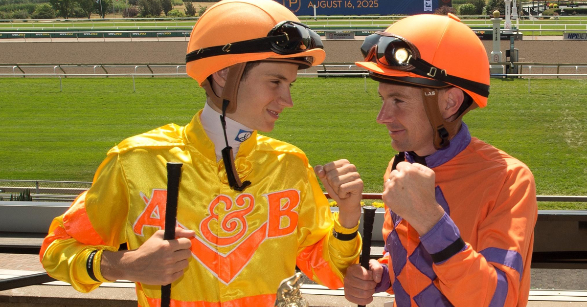 CanadianTbred's tweet photo. #EclipseAwards: Pietro Moran Wins Apprentice, Sovereignty is HOY
Popular young rider finished a close second in the Woodbine jockey standings in 2025; Sovereignty named best horse, Nitrogen best filly. #horseracing #racehorses #jockeys
https://t.co/JCqoXxjYfK https://t.co/UlTFRJBHWB