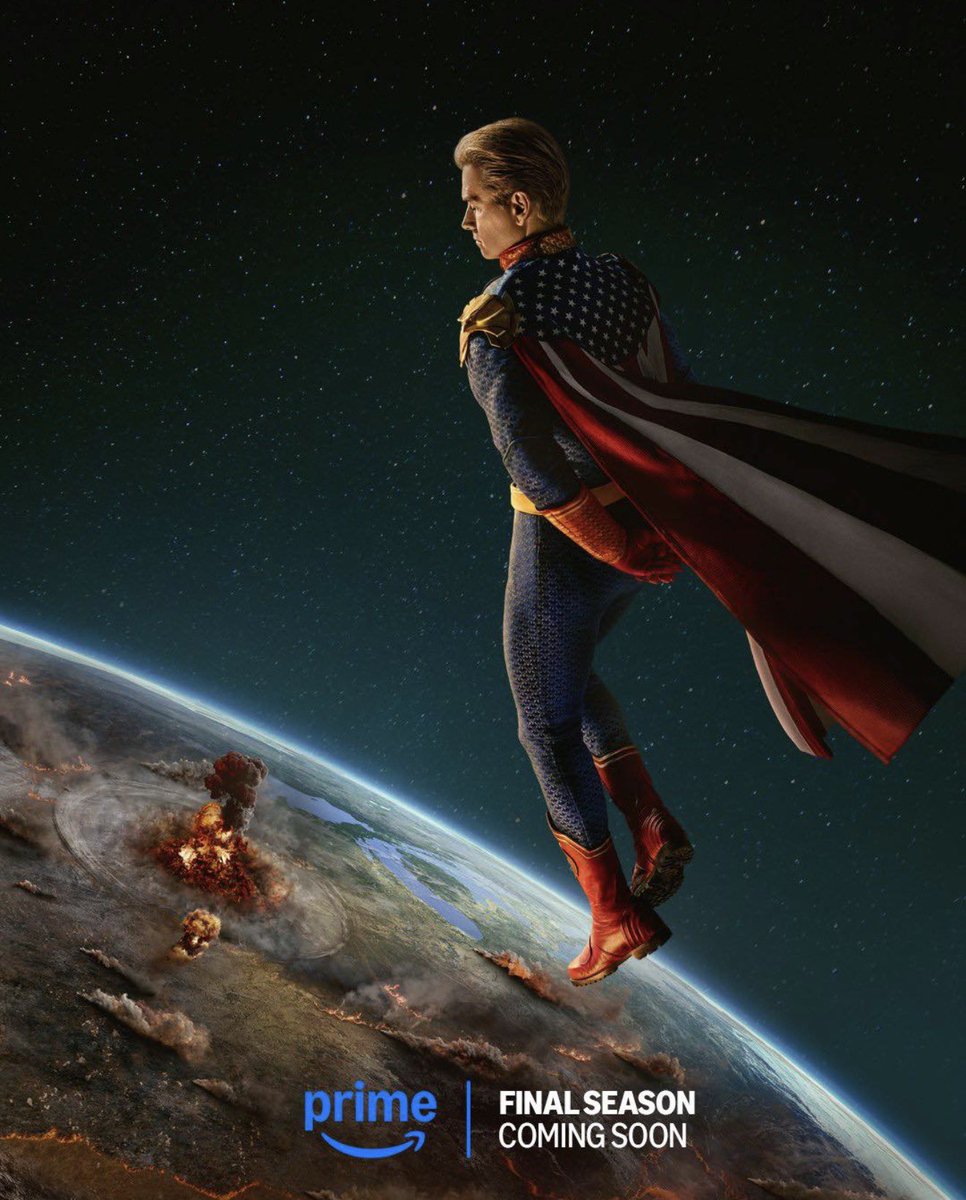 Culture3ase's tweet image. Prime Video TAKEOVER!

‘THE BOYS’ Season Finale Episode 1 &amp;amp; 2 and ‘INVINCIBLE’ Season 4 Episode 6 will all release on April 8.