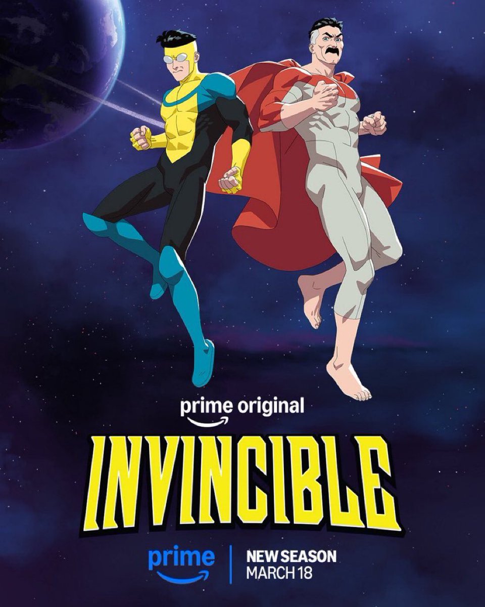 Culture3ase's tweet image. Prime Video TAKEOVER!

‘THE BOYS’ Season Finale Episode 1 &amp;amp; 2 and ‘INVINCIBLE’ Season 4 Episode 6 will all release on April 8.
