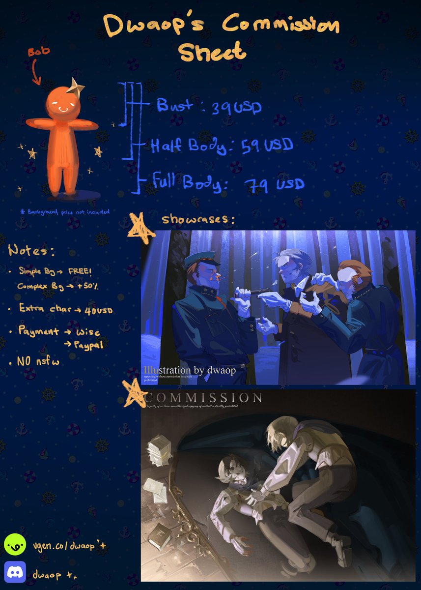 dwaop | ⭐VGEN Commissions OPEN! tweet media