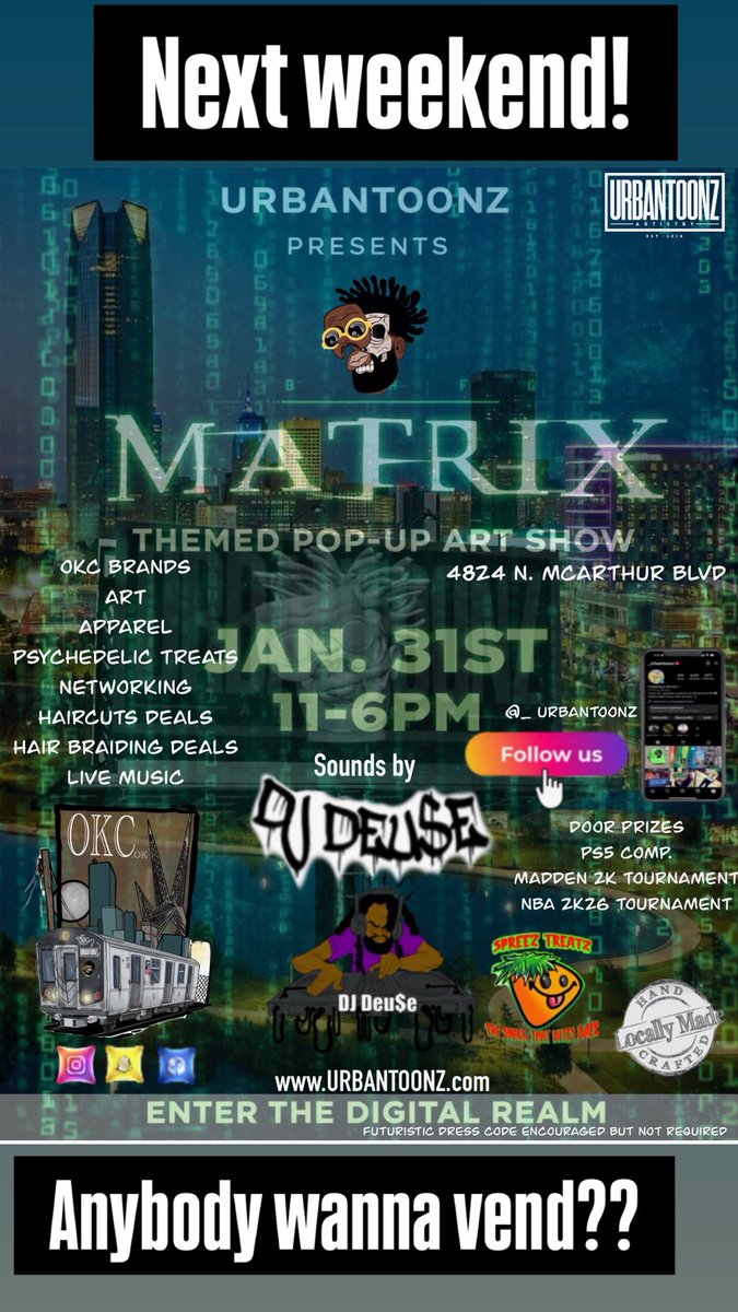 1SPREEZ's tweet photo. Yoooo any vendors out there??? https://t.co/B32WxCfesk