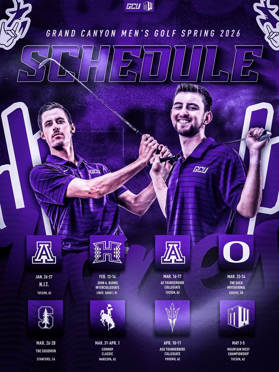 GCU Men's Golf tweet media