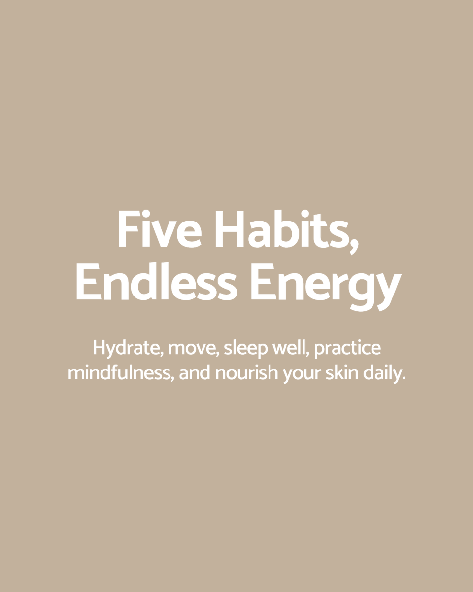 BodyUtah's tweet image. Want to boost your energy and confidence every single day?

Try these 5 wellness habits: hydrate well, move your body, get quality sleep, practice mindfulness, and nourish your skin.

Small daily steps. Big lasting results.

#utahbodyandsoul #HolladayUtah