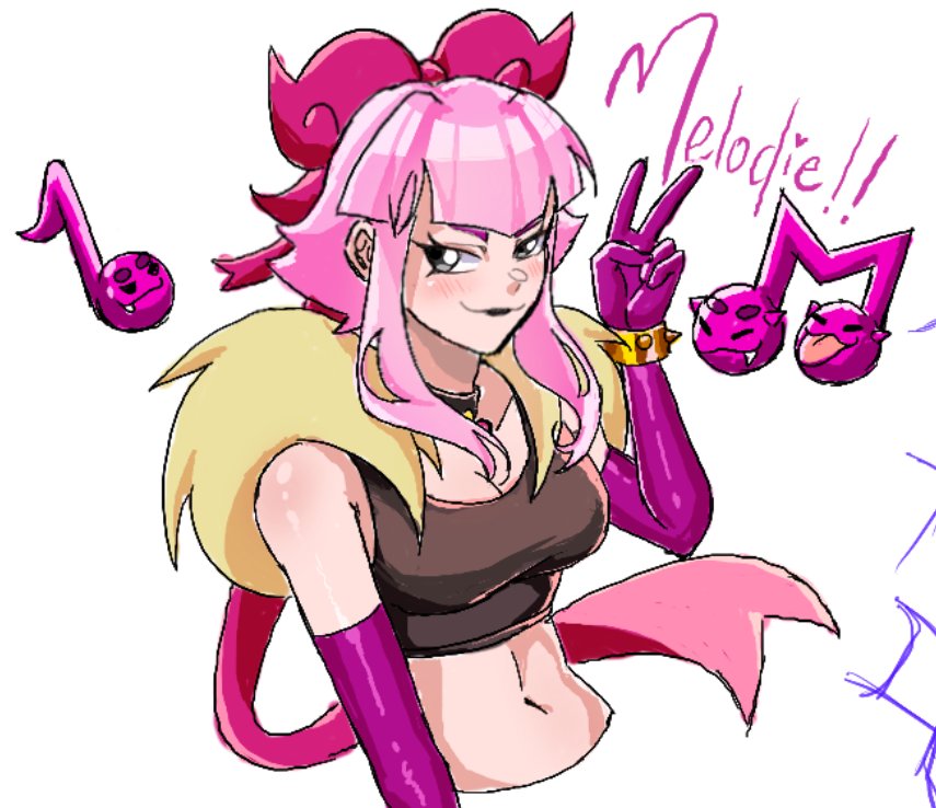 Kizessuu's tweet image. Melodie ✌️

#BrawlStarsArt