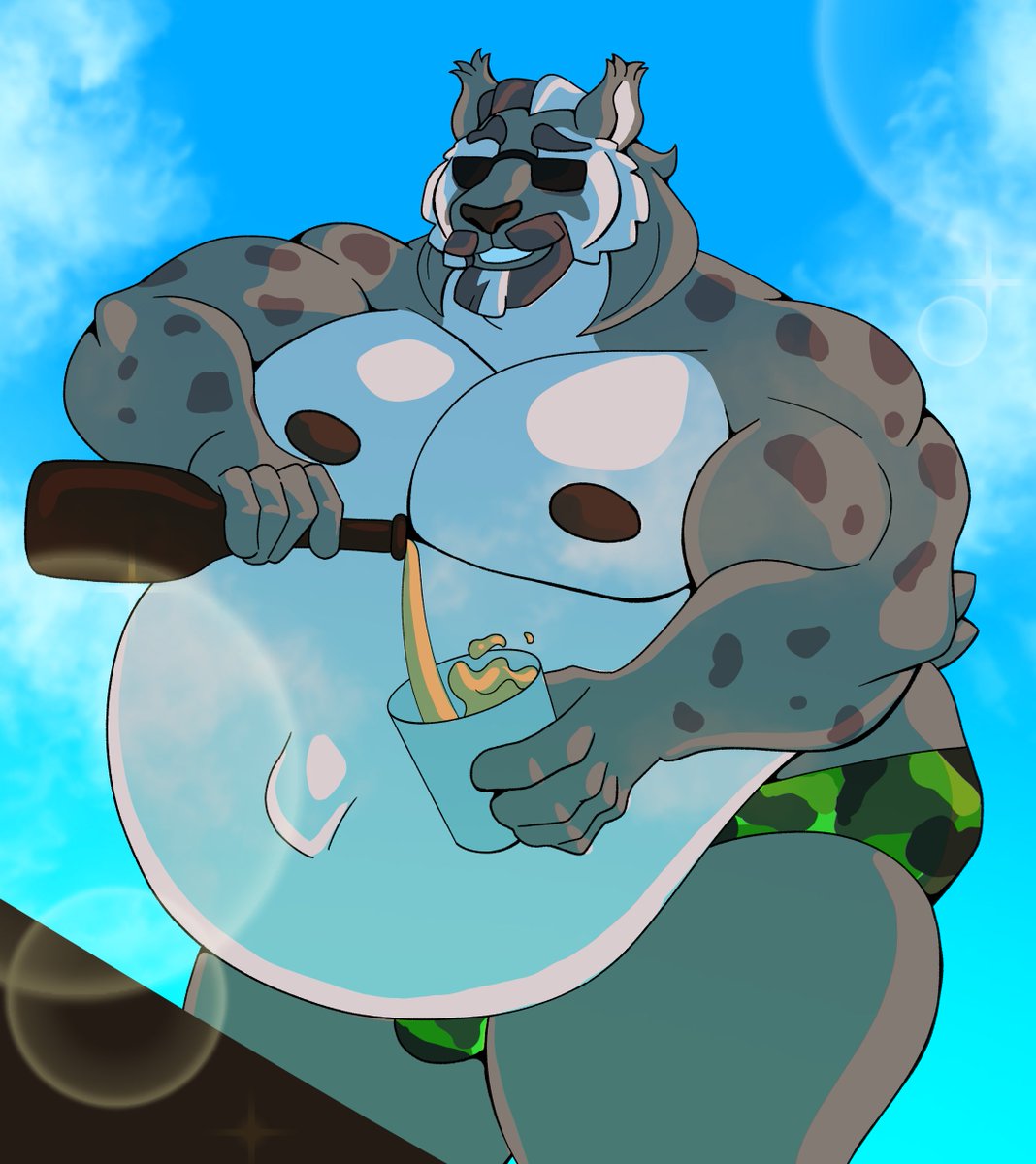 Living the good life involves treating yourself to the delicacies you rejected for so long. With a clear sky and good weather, there's nothing better than making your own cocktails and giving everyone around you some eye candy.