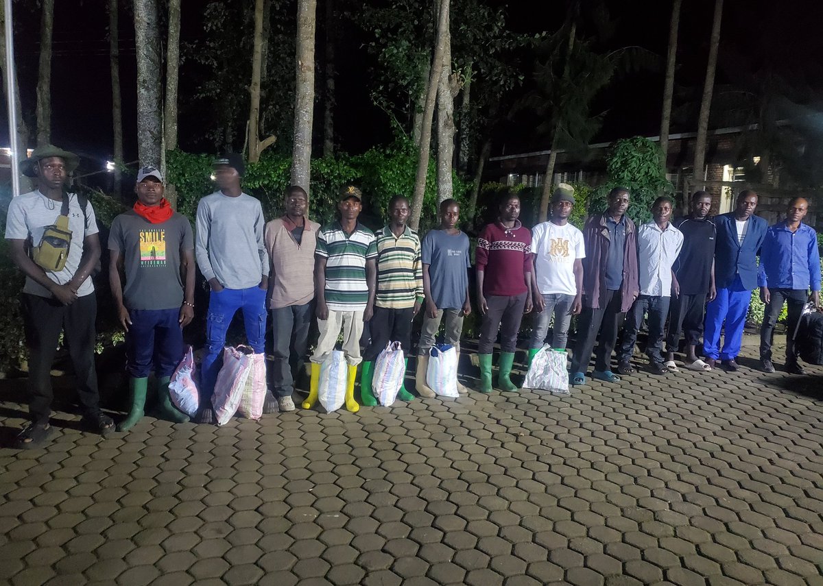 gatjmv's tweet photo. In 3 days 20-23/01/2026 @demobrwanda we received 33 Ex-Combantants members of #FDLR @FARDC_officiel @Nyatura and #Wazalendo repatriated from #DRCongo, they are going to join their colleagues in #PDOP before Reintegration in their respectives families @RwandaGov https://t.co/iAqWD1FQw6