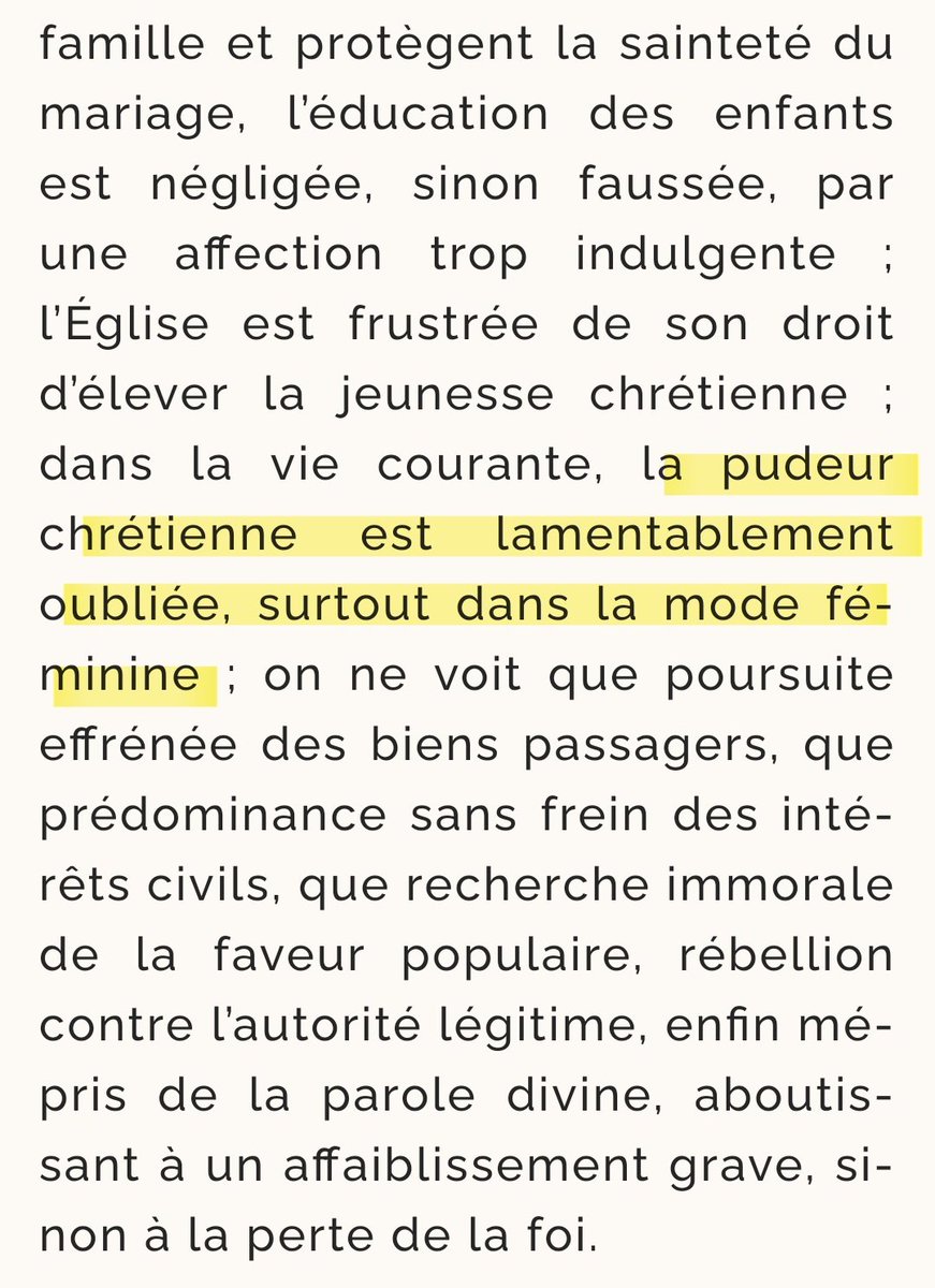 Et si je vous dit que le Saint Concile Vatican II fait un rappel à la pudeur des femmes ? 

Surtout, vérifiez, c'est Lumen Gentium 😌

vatican.va/archive/hist_c…