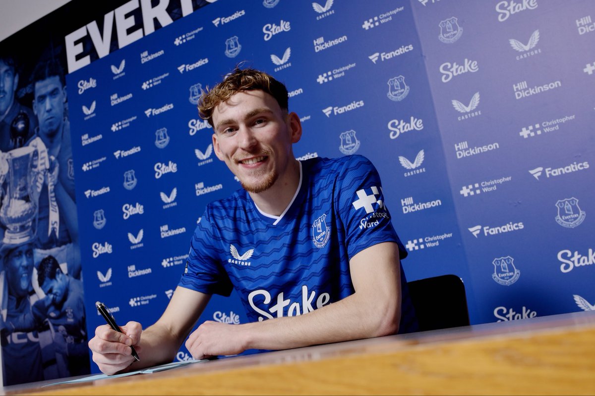 James Garner has officially committed his long-term future to Everton by signing a new four-and-a-half year contract with the Club until the end of June 2030 🔵