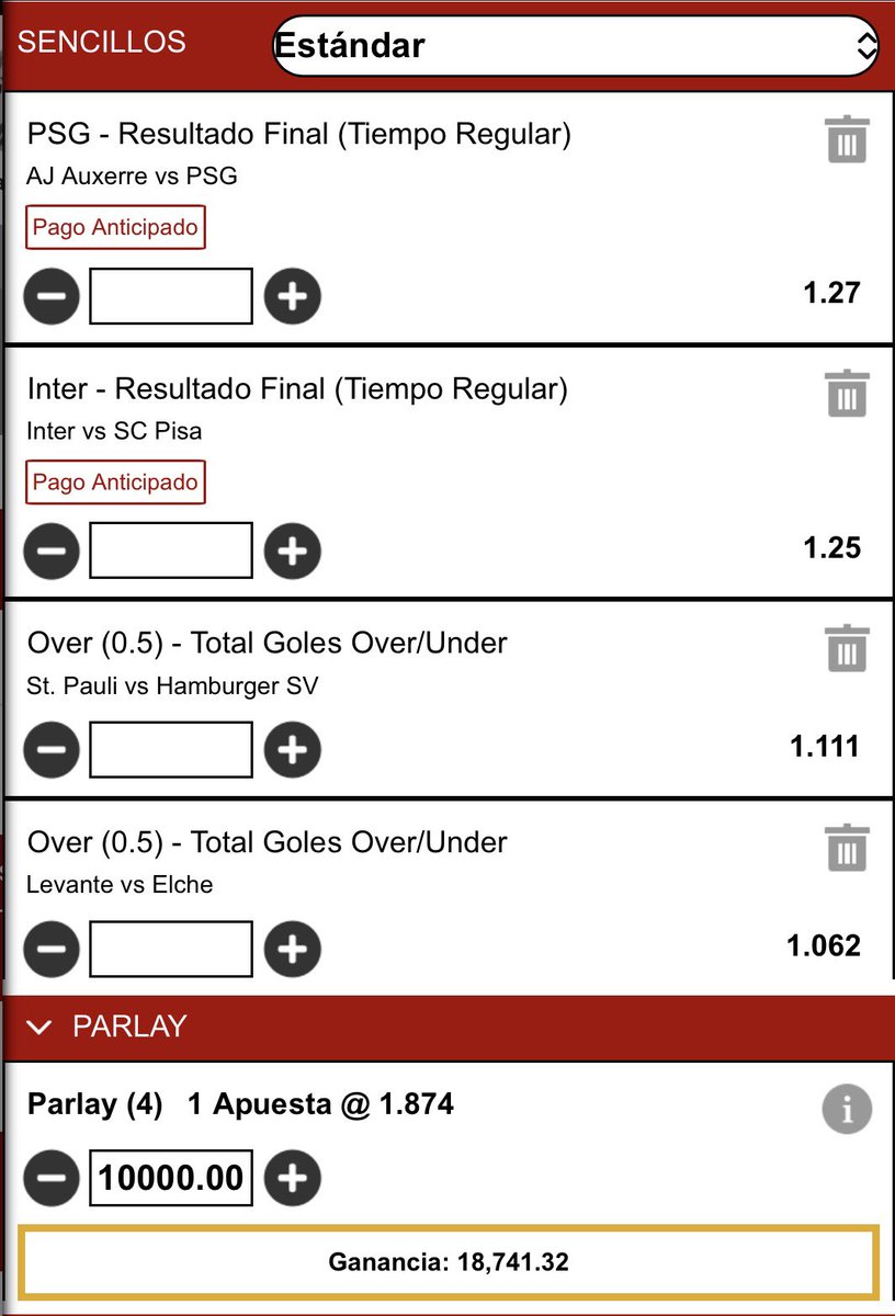 FUI BASTANTE DURA CON ESTA APUESTA POR QUÉ ES UN REGALÓ. NO VEO COMO PUEDA PERDERSE. ES MÁS, SI SE PIERDE VOY A METER GRATIS A MIS GRUPOS DE PREMIUM A TODOS LOS QUE LE DEN RT A ESTE TWEET 👑🔥